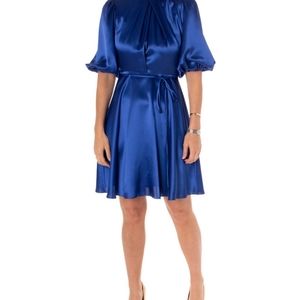 Maison Tara Blue Dress